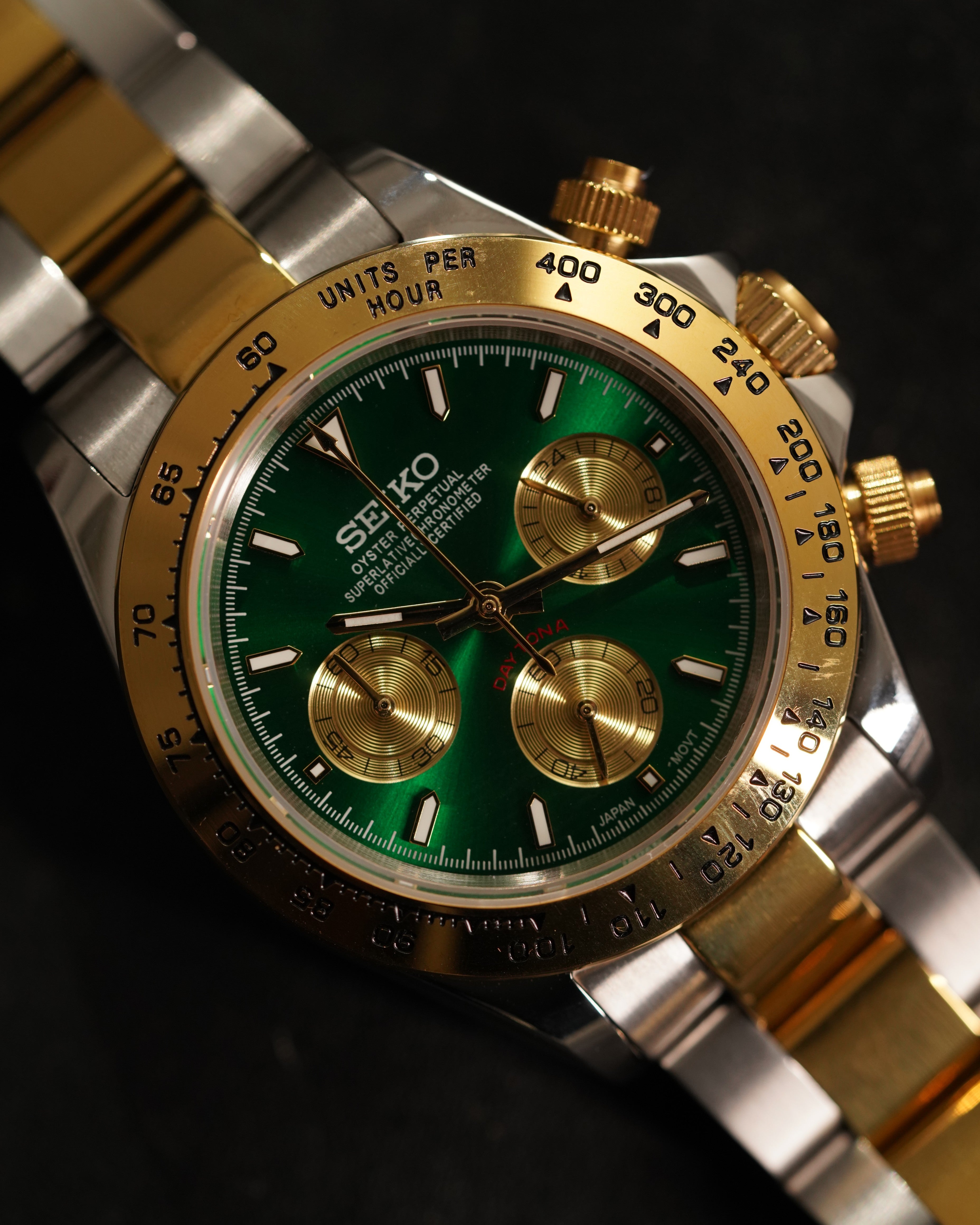 Seiko Tona | Gold & Green