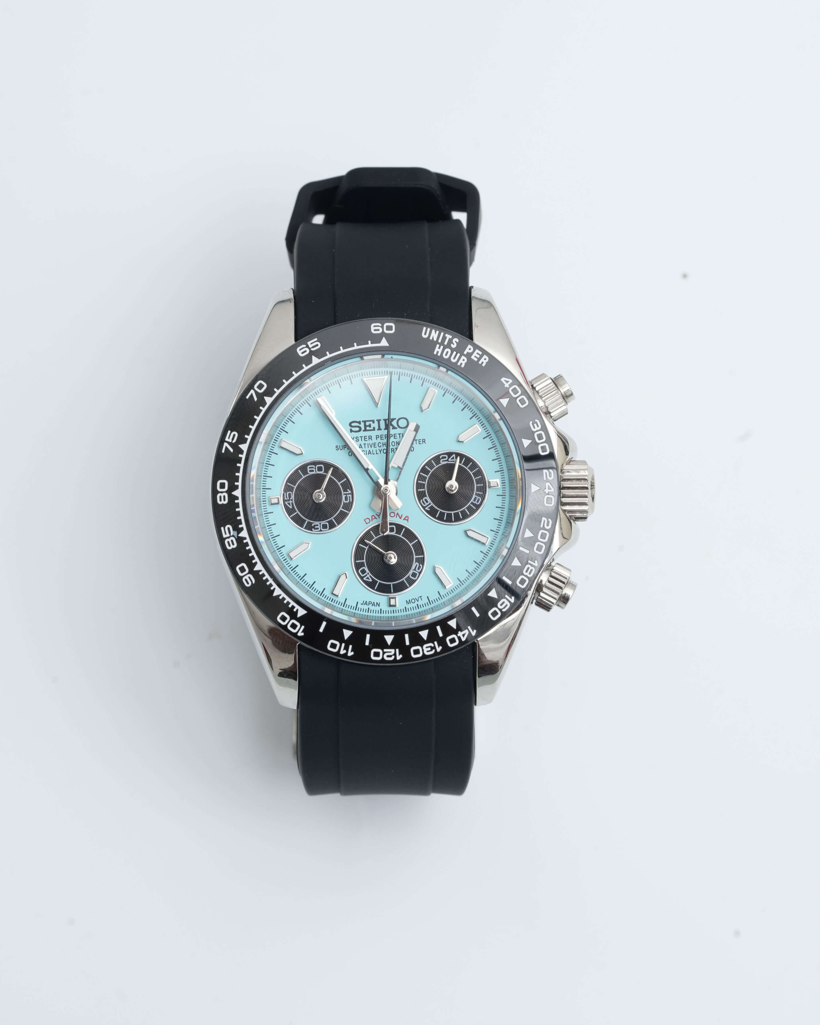 Seiko Tona | Black & Tiffany Blue