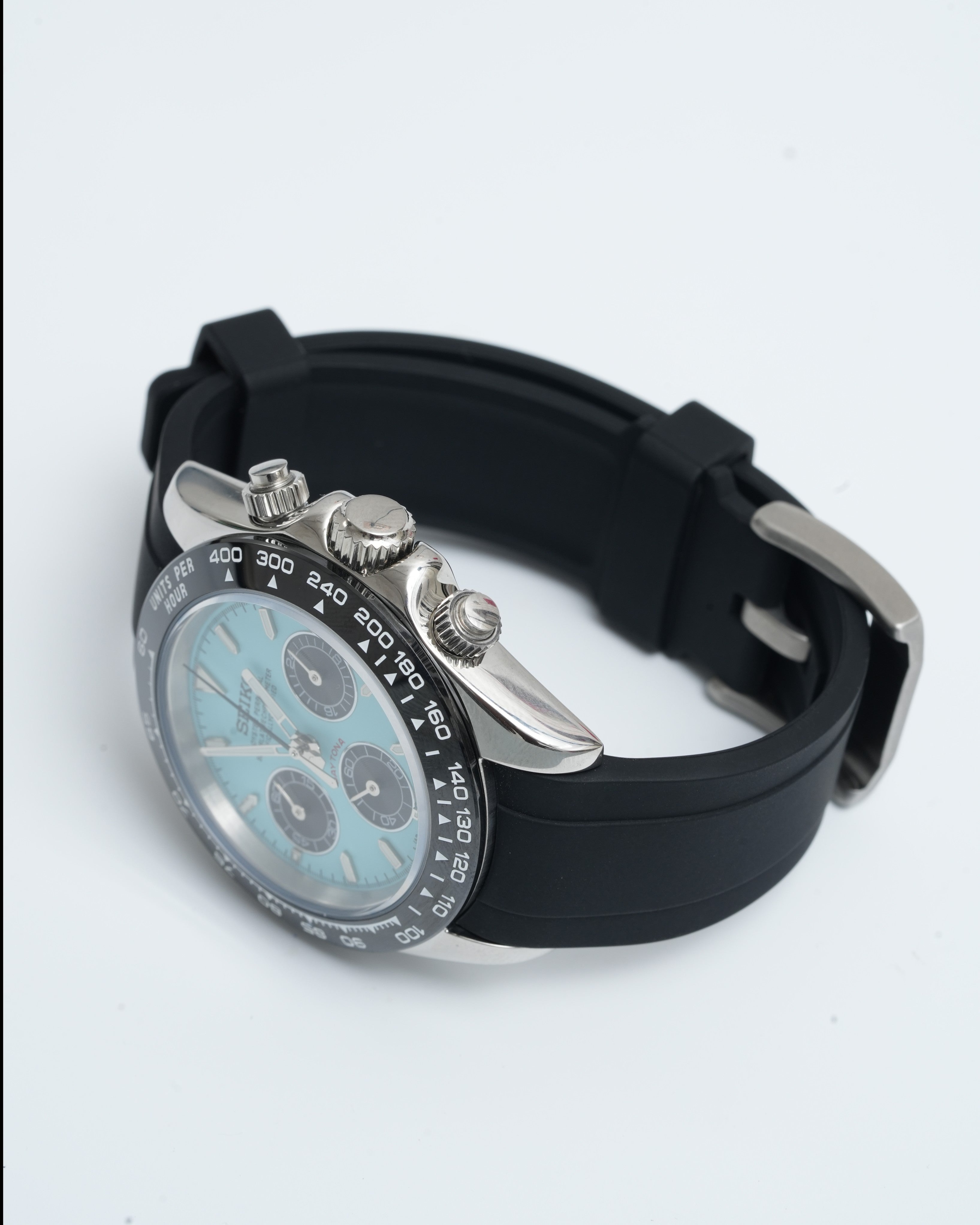 Seiko Tona | Black & Tiffany Blue